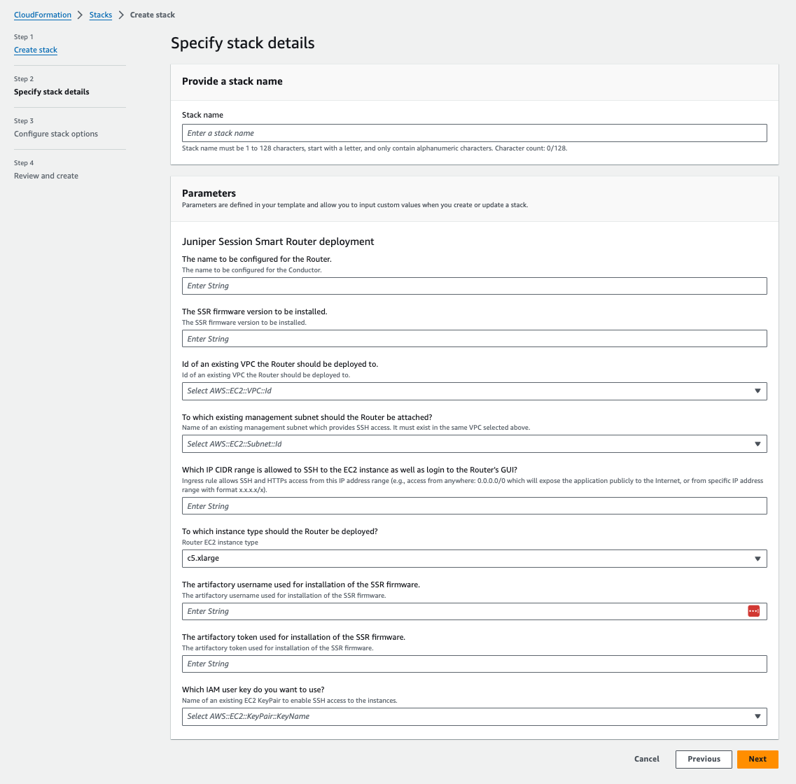 CloudFormation Template