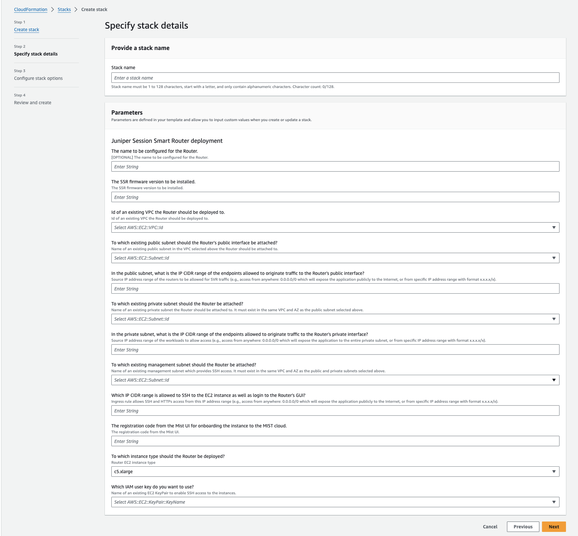 CloudFormation Template