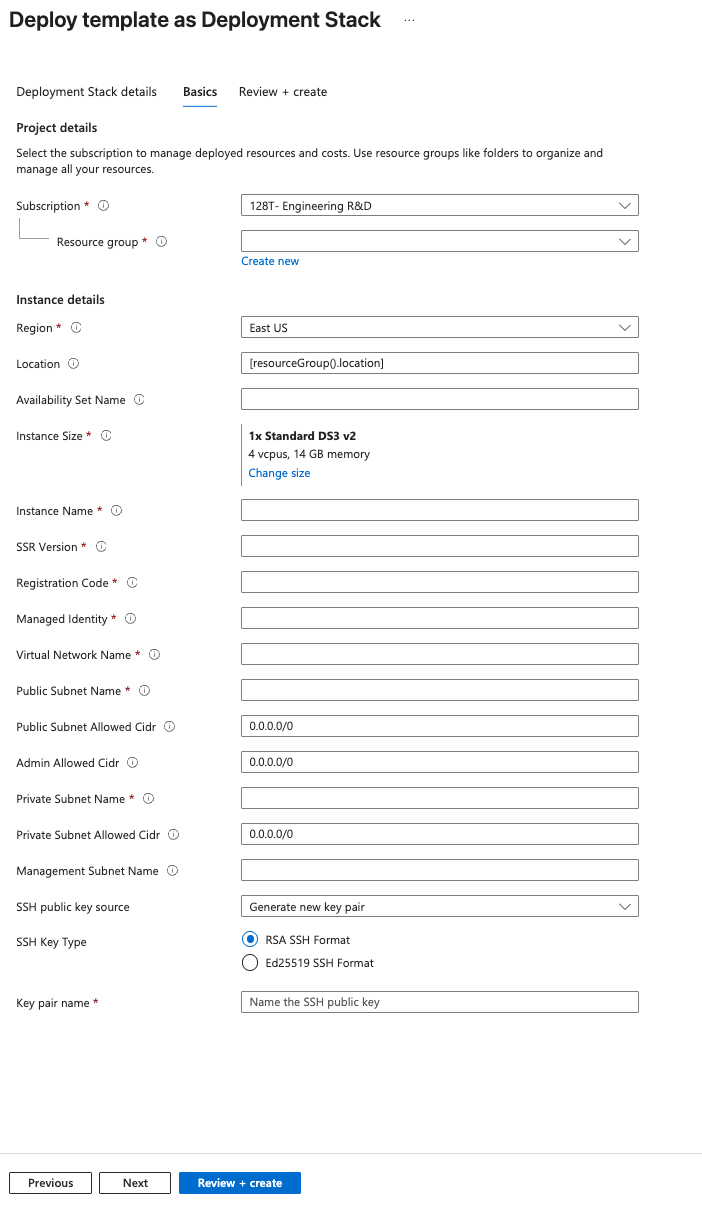 CloudFormation Template