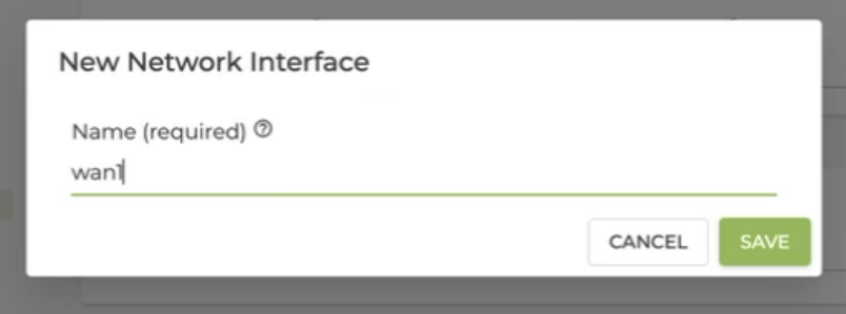New Network Interface