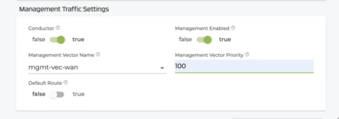Management Vector