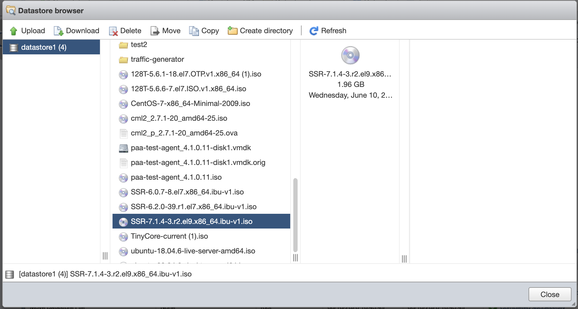 Upload SSR Software