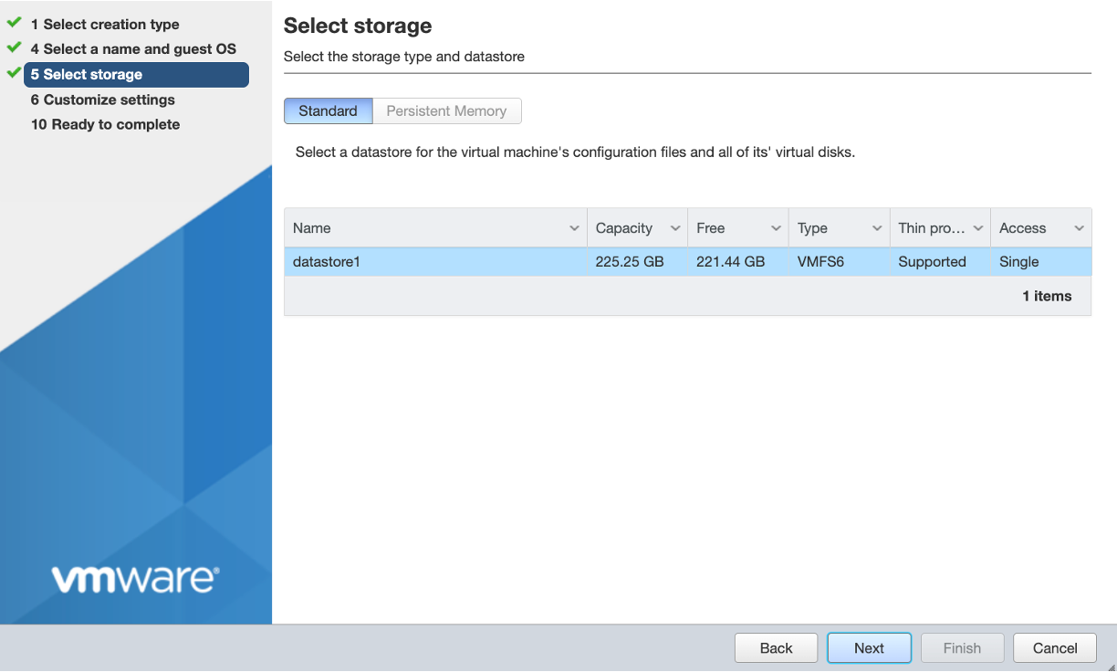 VM Storage