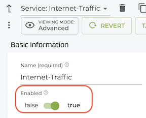Internet Traffic Service True