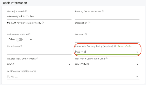 Internode Security