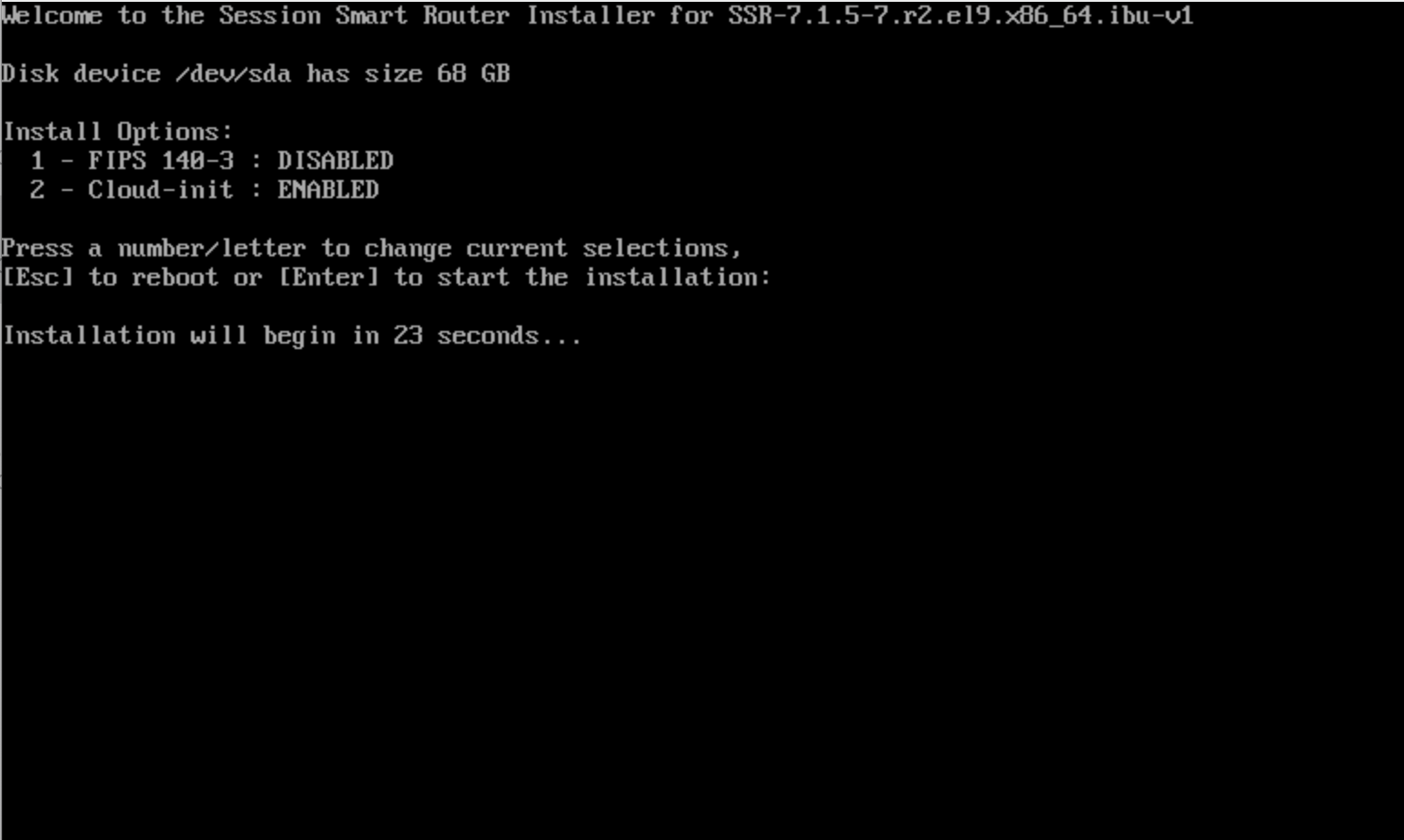 Install Options