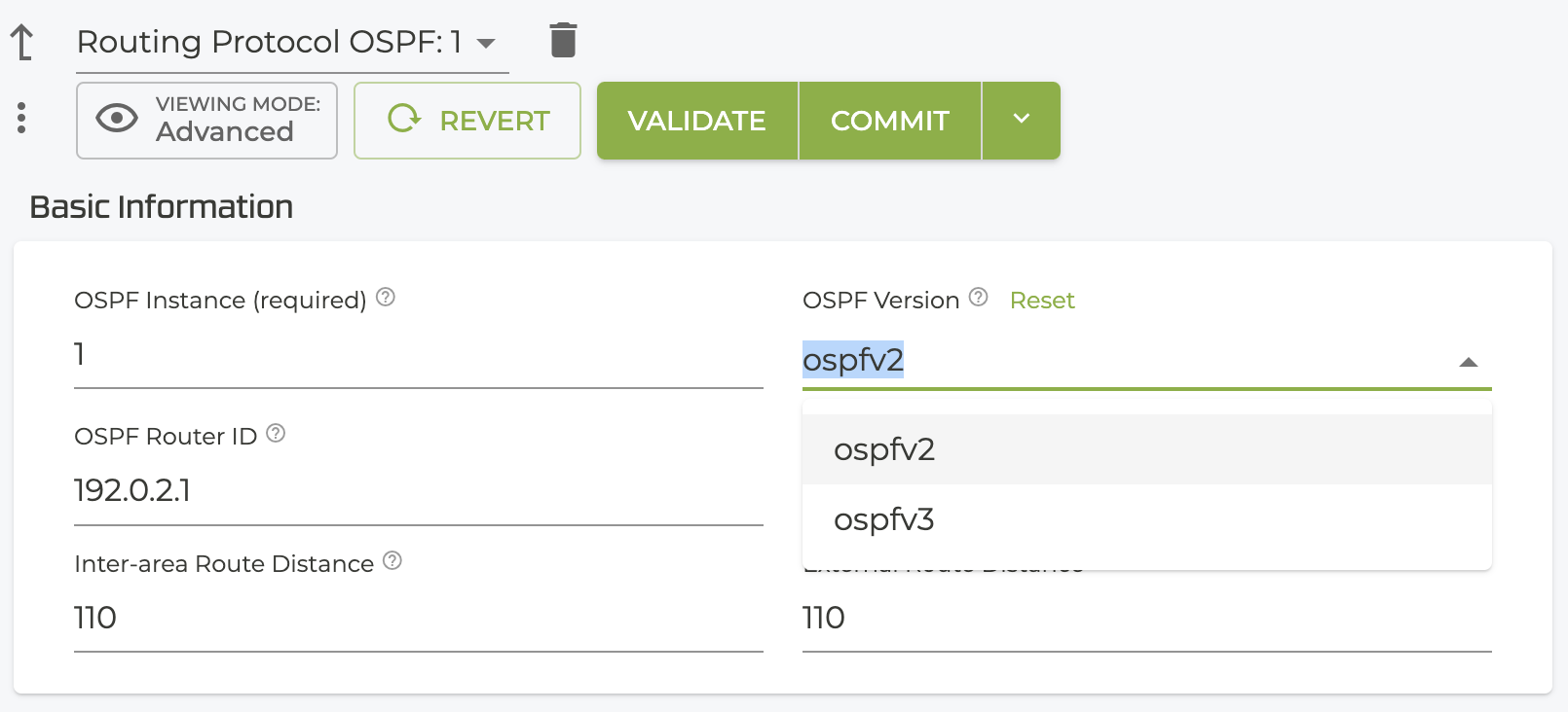 OSPF Version