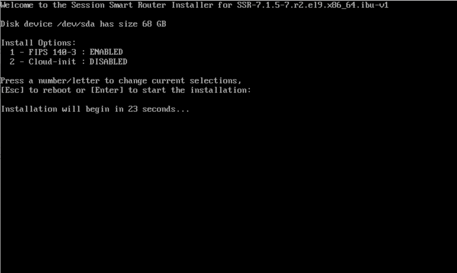 Install Options